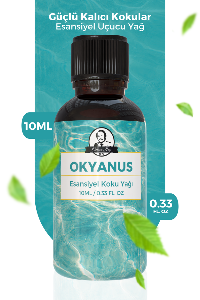 Okyanus Ferahlığı Esansiyel Uçucu Koku Yağı Ocean Buhurdanlık Yağı Difüzör Esansı Küre 10ml