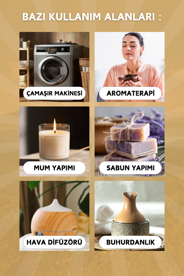 Vanilya Kokulu Esansiyel Uçucu Koku Yağı Vanilla Buhurdanlık Yağı Difüzör Esansı Küre 10ml