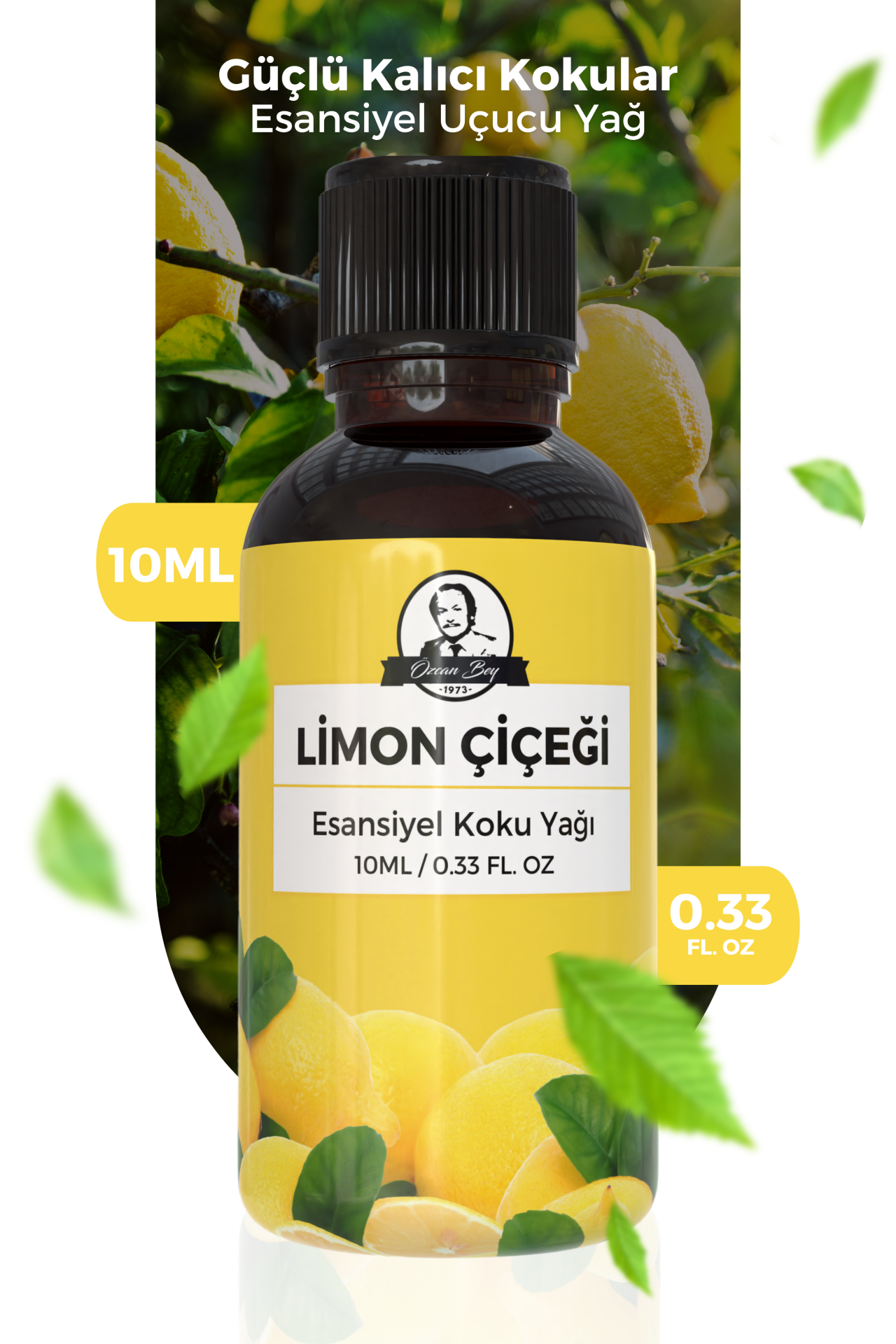 Limon Çiçeği Esansiyel Uçucu Koku Yağı Lemon Blossom Buhurdanlık Yağı Difüzör Esansı Küre 10ml