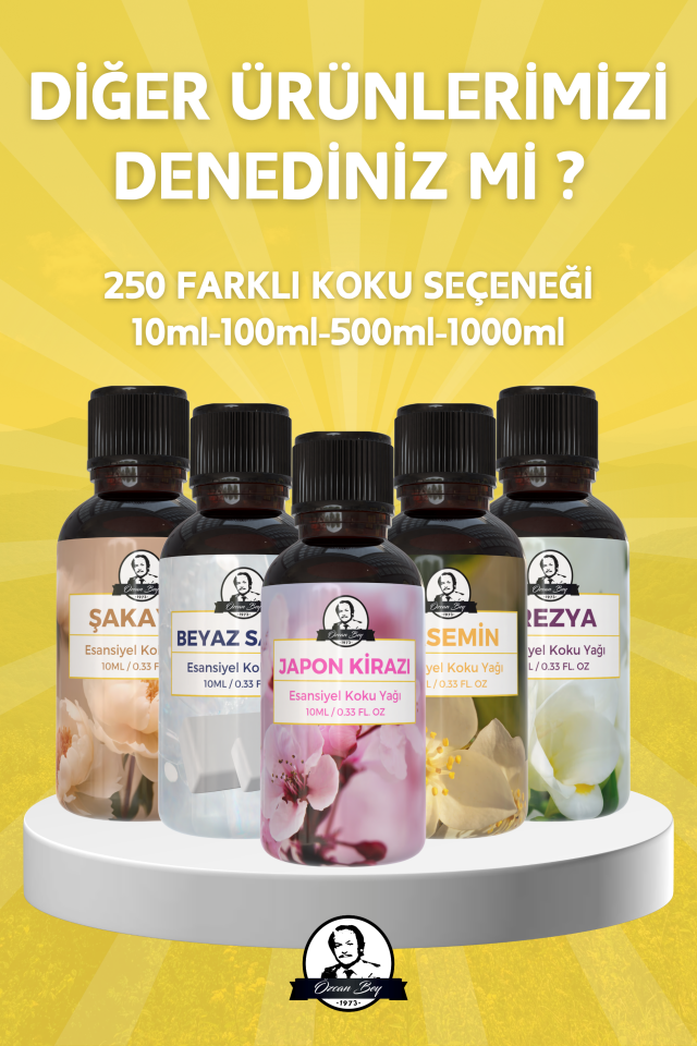 Limon Çiçeği Esansiyel Uçucu Koku Yağı Lemon Blossom Buhurdanlık Yağı Difüzör Esansı Küre 10ml