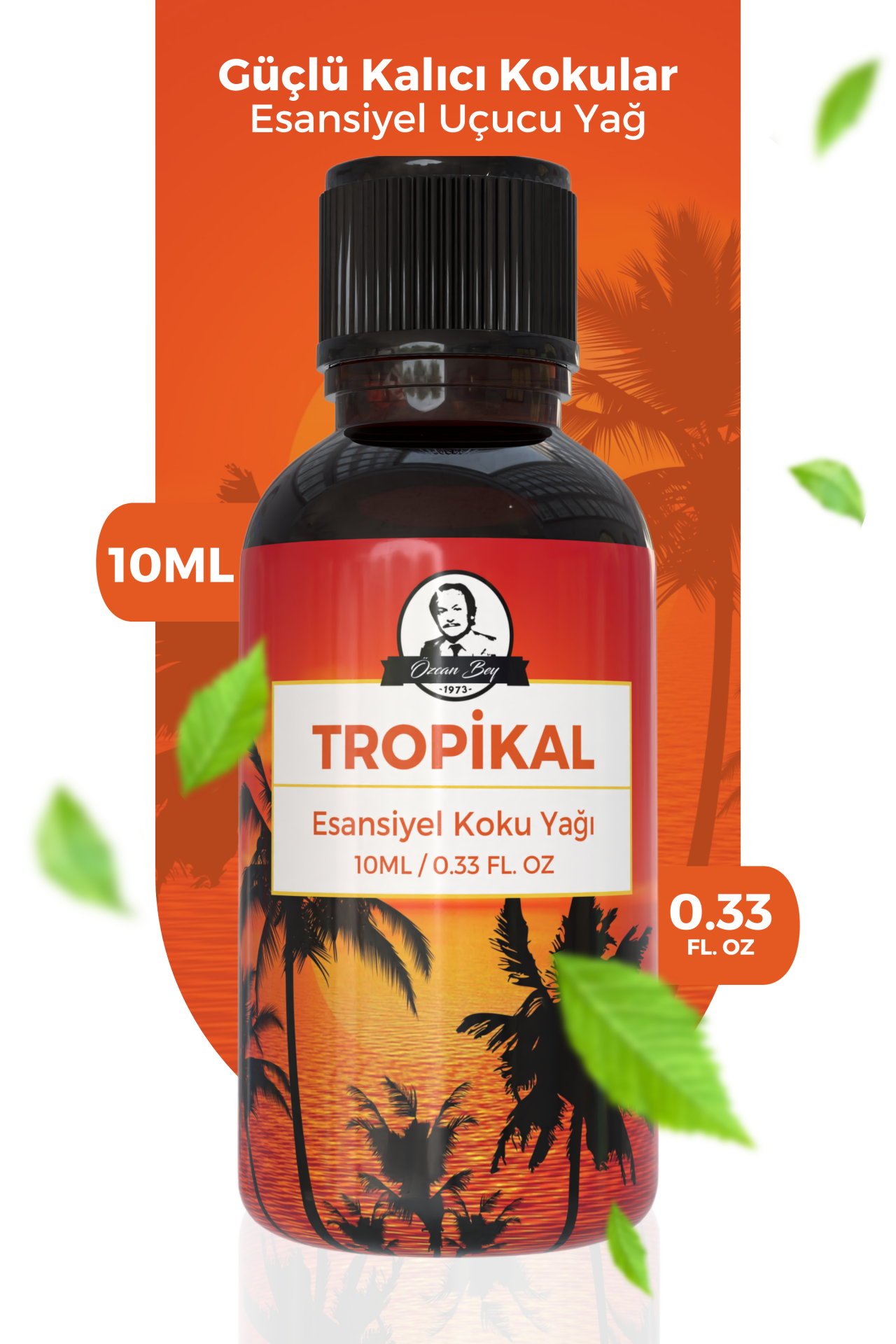 Tropikal Kokulu Esansiyel Uçucu Koku Yağı Tropical Buhurdanlık Yağı Difüzör Esansı Küre 10ml