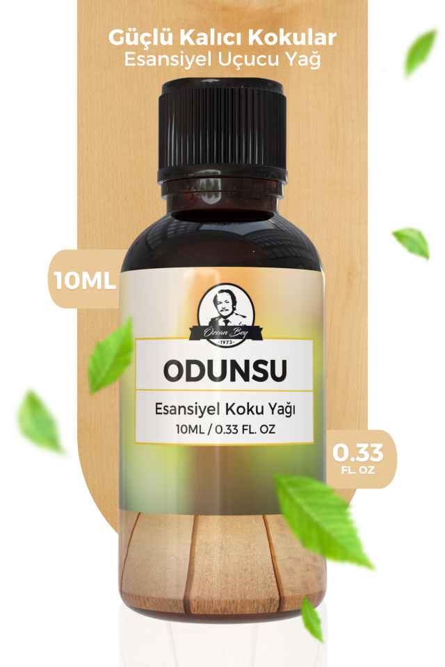 Odunsu Kokulu Esansiyel Uçucu Koku Yağı Woody Buhurdanlık Yağı Difüzör Esansı Küre 10ml