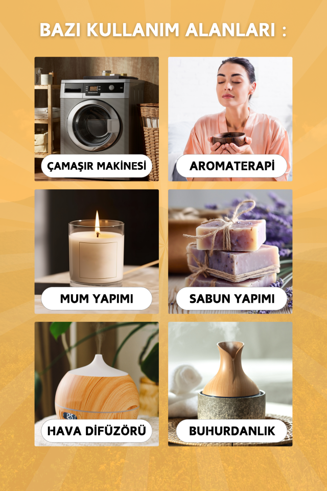 Yasemin Çiçeği Esansiyel Uçucu Koku Yağı Jasmine Buhurdanlık Yağı Difüzör Esansı Küre 10ml