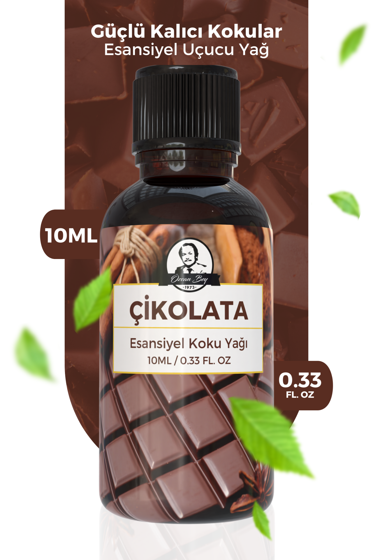 Çikolata Ve Kakao Kokulu Esansiyel Uçucu Koku Yağı Buhurdanlık Yağı Difüzör Esansı Küre 10ml