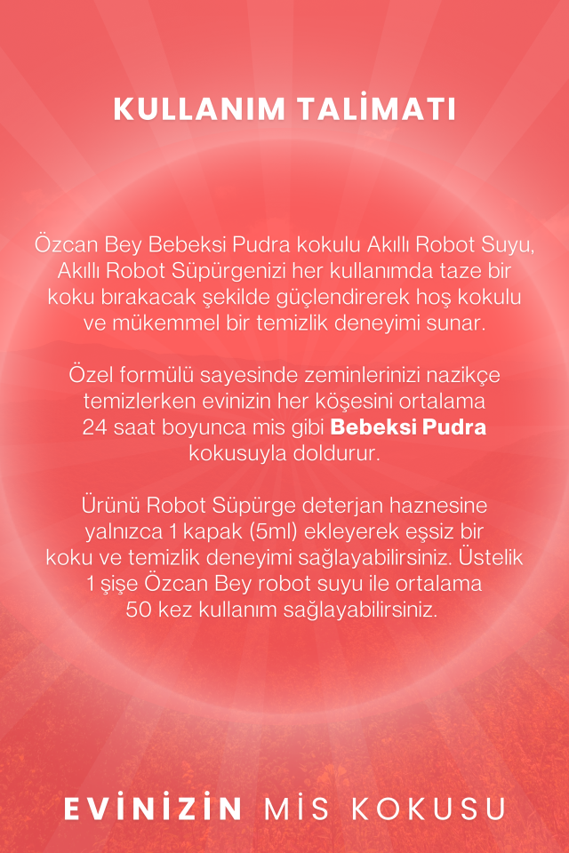 Favori 6'lı Set Akıllı Robot Süpürge Suyu, Mop Suyu, Yüzey Temizleyici, Robot Deterjanı 6 X 250ml