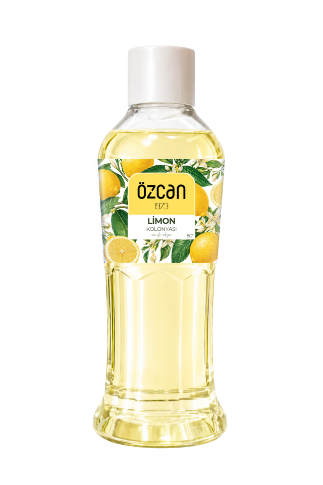 Premium Seri Limon Kolonyası, Ferahlatıcı ve Serinletici Kolonya Perfumed Cologne Pet Şişe 400ml