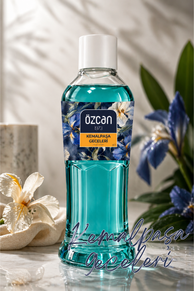 Premium Seri Kemalpaşa Geceleri Kolonyası, Ferahlatıcı ve Serinletici Kolonya Perfumed Cologne Pet Şişe 400ml
