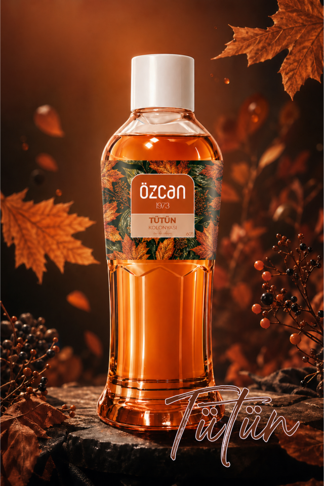 Premium Seri Tütün Kolonyası, Ferahlatıcı ve Serinletici Kolonya Perfumed Cologne Pet Şişe 400ml