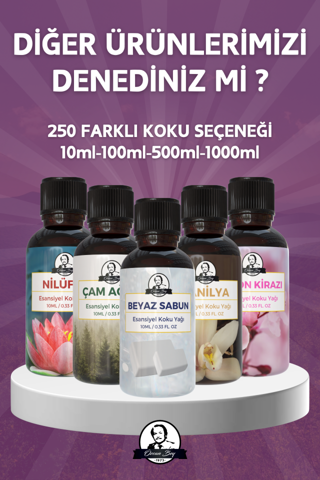 Çiçeksi Avantaj Seti Saf Esansiyel Uçucu Yağ Buhurdanlık Yağı Difüzör Esansı Aromaterapi 6x 10ml