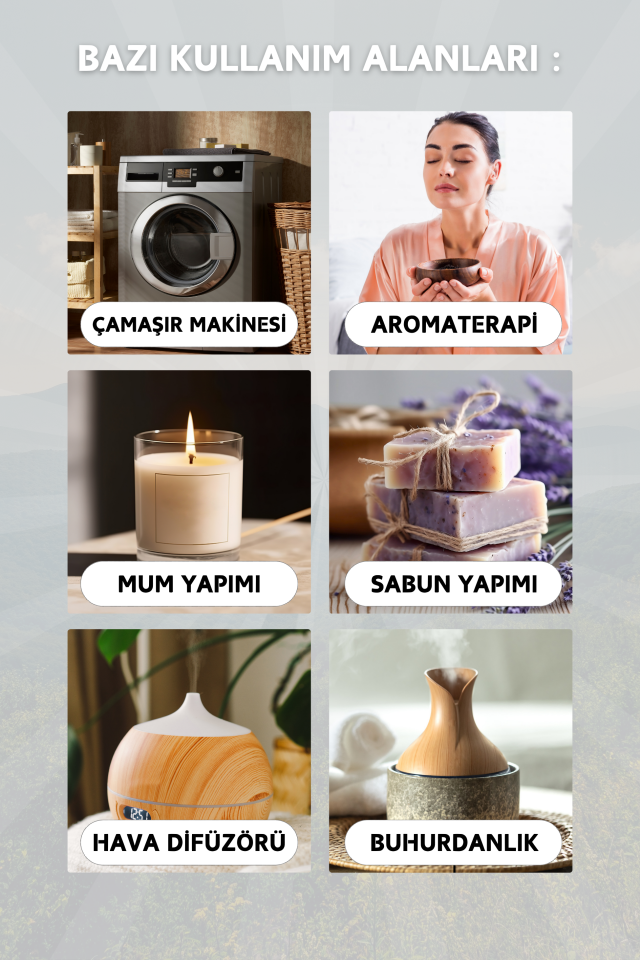 Kış Avantaj Seti Saf Esansiyel Uçucu Yağ Buhurdanlık Yağı Difüzör Esansı Aromaterapi 6x 10ml