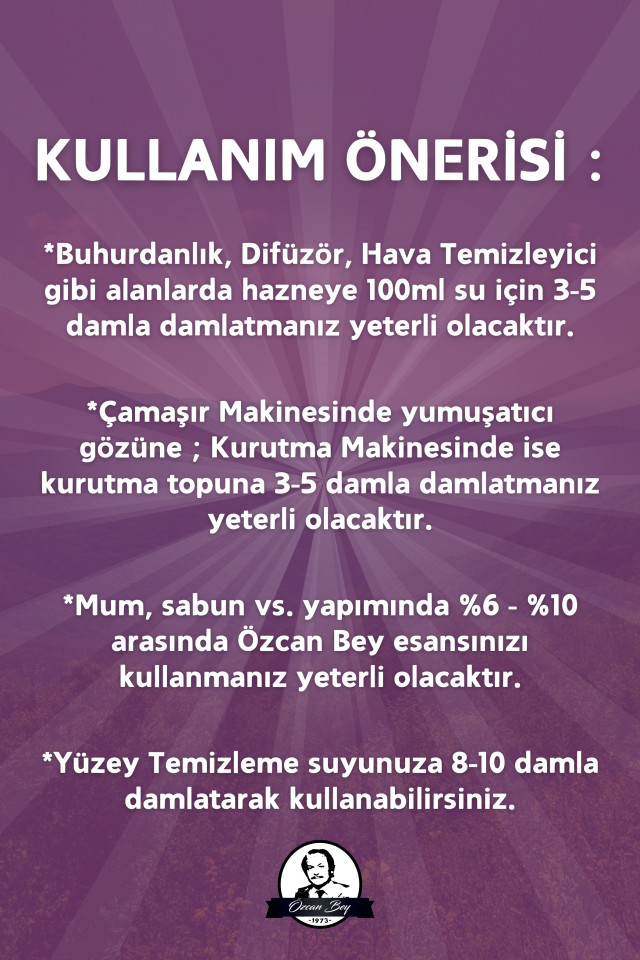 Yasemin, Lavanta, Vanilya Saf Esansiyel Uçucu Yağ Buhurdanlık Yağ Esansı Aromaterapi 3x 10ml