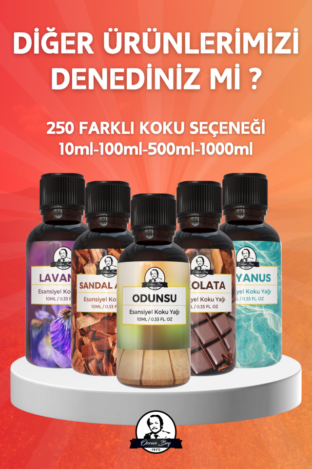Yaz Avantaj Seti Saf Esansiyel Uçucu Yağ Buhurdanlık Yağı Difüzör Esansı Aromaterapi 6x 10ml