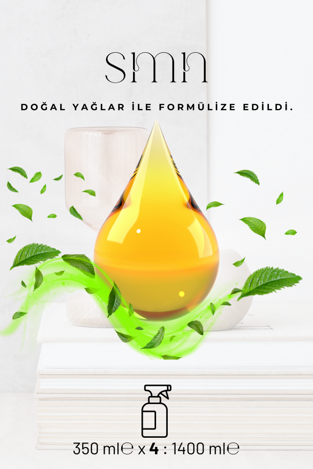Favori 4'lü Set Oda Spreyleri Avantaj Paketi Begonvil + Exotic + Gül + Bahar Air Freshener 4 x 350ml