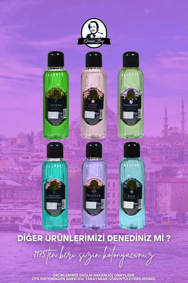 Premium Seri Nilüfer Çiçeği Kolonyası 250ml Pet Şişe
