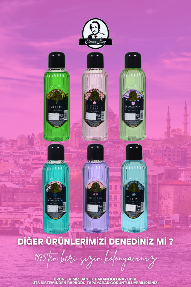 Premium Seri Japon Kiraz Çiçeği Kolonyası 250ml Pet Şişe