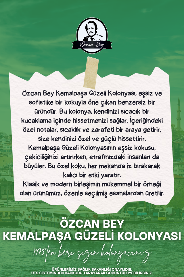 Premium Seri Kemalpaşa Güzeli Kolonyası 250ml Pet Şişe