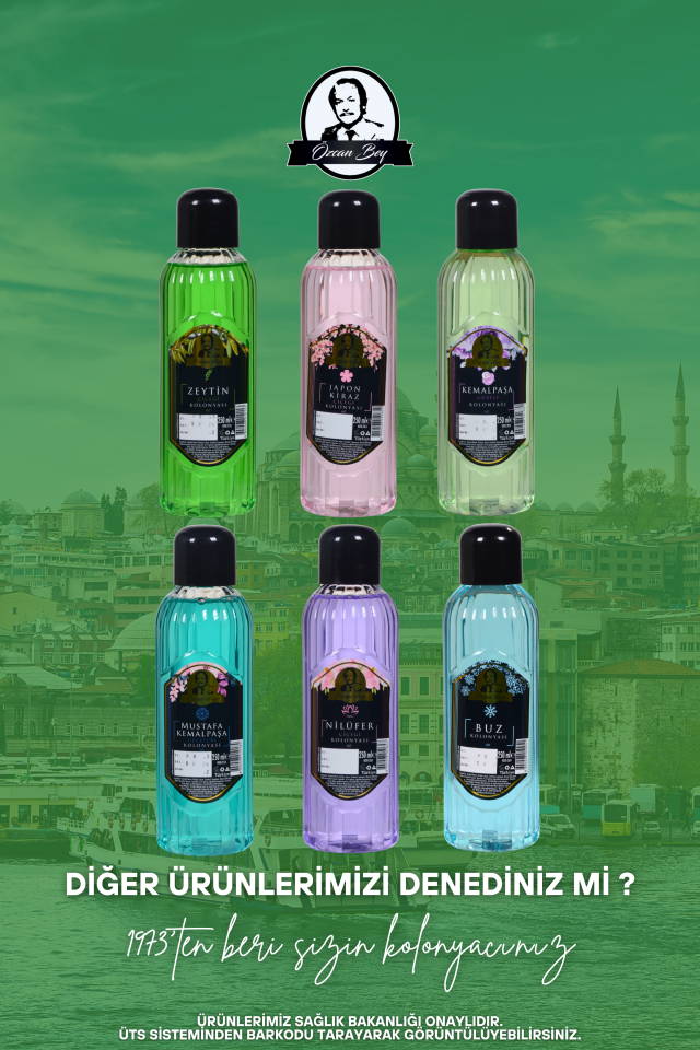 Premium Seri Kemalpaşa Güzeli Kolonyası 250ml Pet Şişe