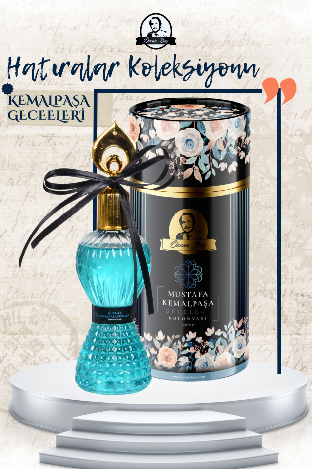 Hatıralar Koleksiyonu Söz Nişan Turistik Hediyelik Özel Kutulu Kemalpaşa Geceleri Kolonyası 300ml